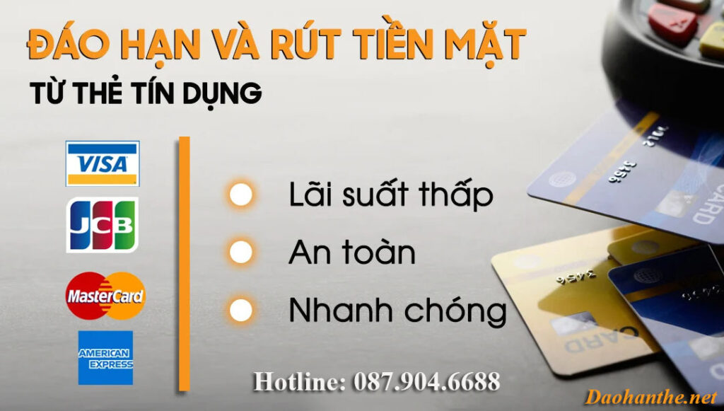 Rút tiền và đáo hạn thẻ tín dụng tại Xa La quận Hà Đông